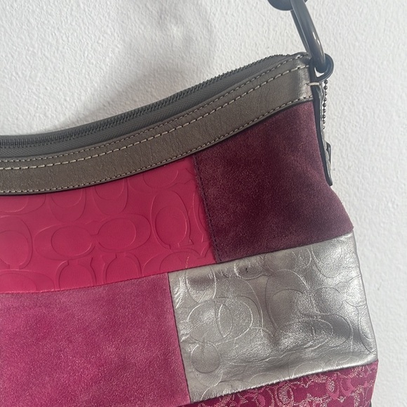 Coach Patchwork Bag with Sling - Picture 3 of 8